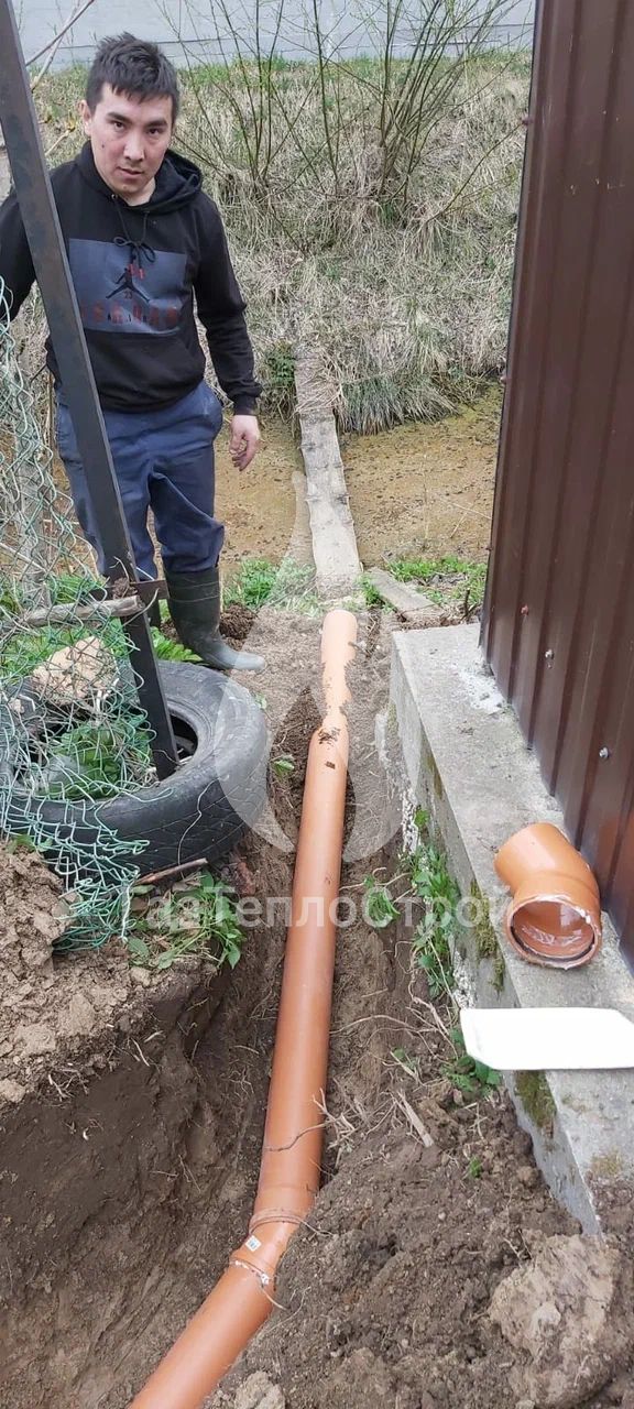 Монтаж трубопровода